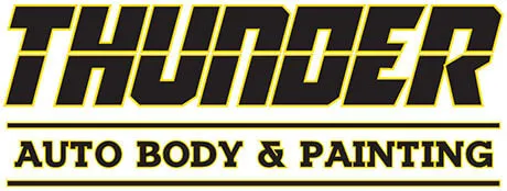 Thunder Auto Body Logo
